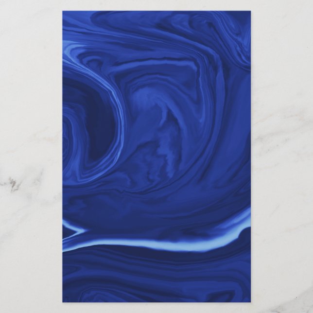 Papeterie Cobalt bleu arrière - plan texturé artisanal (Devant)