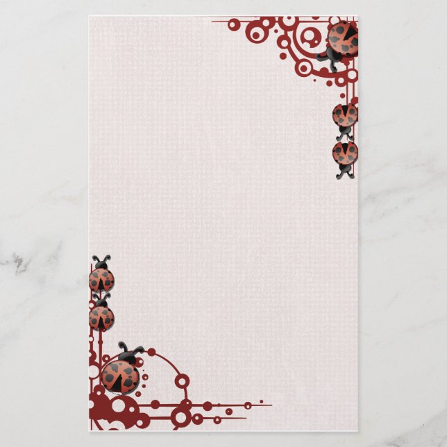 Papeterie Coccinelle stationnaire (Devant)