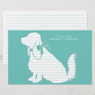 Papeterie Cocker Spaniel Chien Chien Puppy