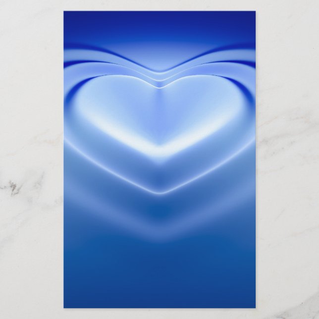 Papeterie Coeur bleu (Devant)