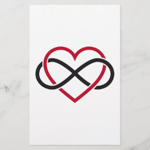 Papeterie Coeur d'infini, amour interminable