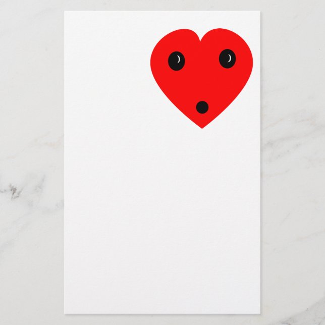 Papeterie "Coeur surprise" (Devant)