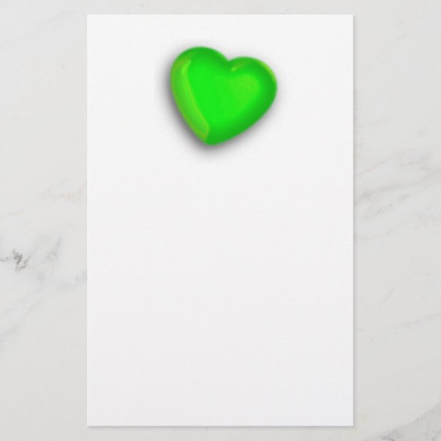 Papeterie Cœur Vert (Devant)