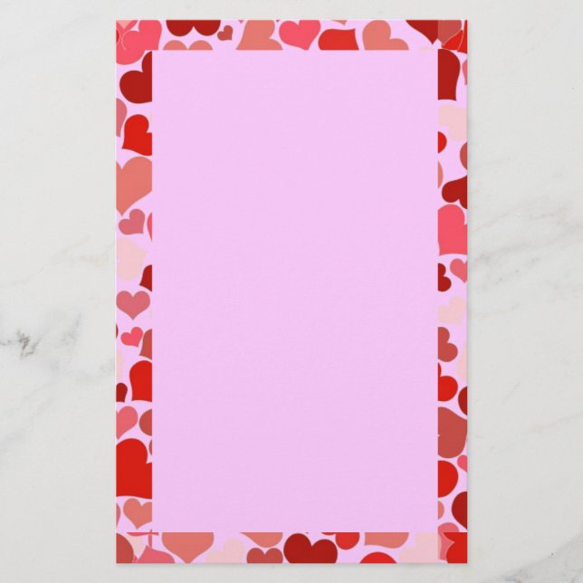 Papeterie Coeurs (Devant)