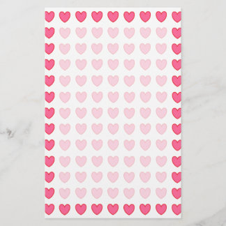 Papeterie Coeurs Polka