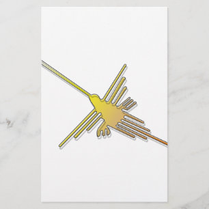 Papeterie Colibri des lignes de Nazca dorées
