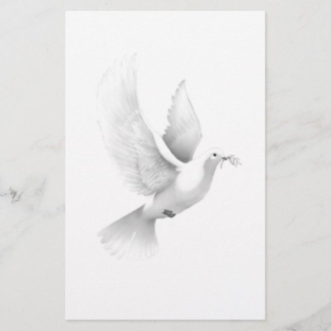 Papeterie colombe (Devant)