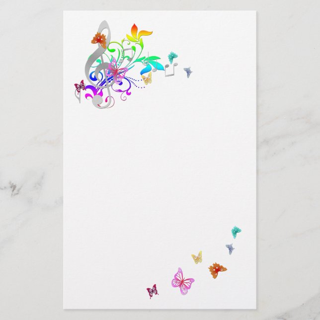 Papeterie Color of Music (Devant)