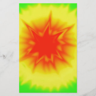 Papeterie Colorant rouge, jaune et vert de cravate