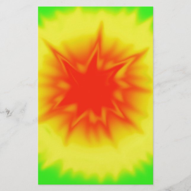 Papeterie Colorant rouge, jaune et vert de cravate (Devant)