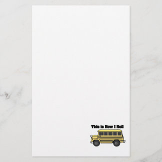 Papeterie Comment je marche (autobus scolaire)