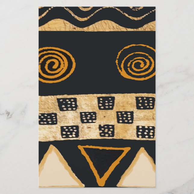 Papeterie Conception d'art amérindien tribal du Sud-Ouest (Devant)