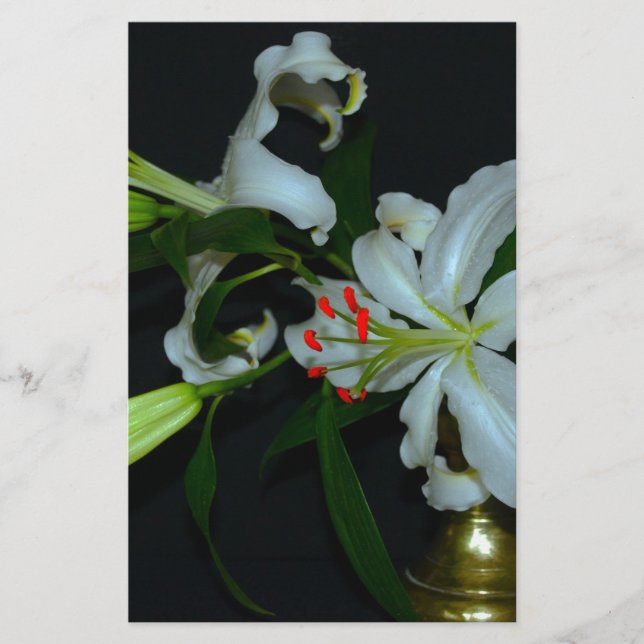 Papeterie Conception Irlandaise - Collection Laiton et Fleur (Devant)
