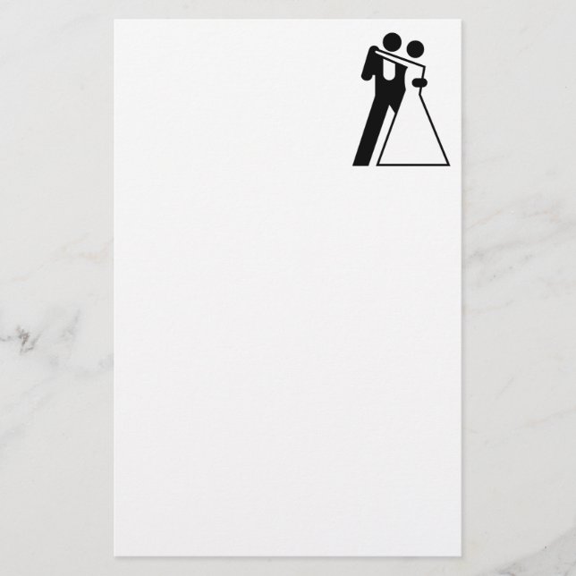 Papeterie Connexion Int pour mariée et mariée (Devant)