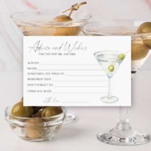 Papeterie Conseils et vœux de fiançailles pour Martini