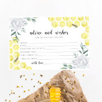 Conseils floraux d'abeille et souhaite douche nupt