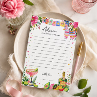 Papeterie Conseils pour la future Mme Fiesta Baby Shower de