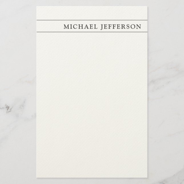 Papeterie Consultant en droit noir et blanc Profession jurid (Devant)