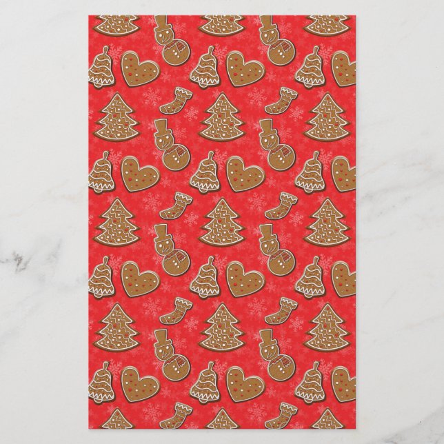 Papeterie Cookie de Noël (Devant)