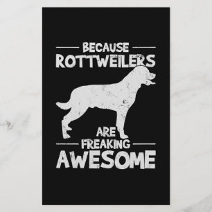 Papeterie Copie T-shirt Rottweiler