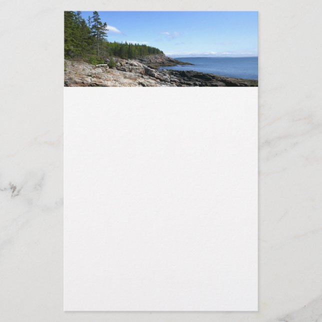 Papeterie Côte de l'île Bar au parc national d'Acadia (Devant)