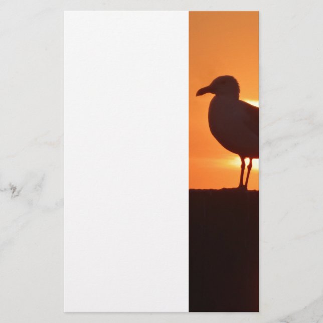Papeterie Coucher de soleil de Seagull (Devant)