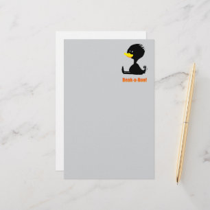Papeterie Coucou! Canard de dessin animé mignon avec jeu de