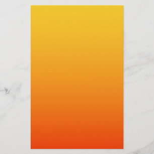 Papeterie Couleur Orange Jaune