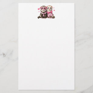 Papeterie Couple mignon en amour
