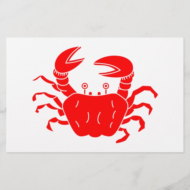 Papeterie Crabe de rivière (Devant)
