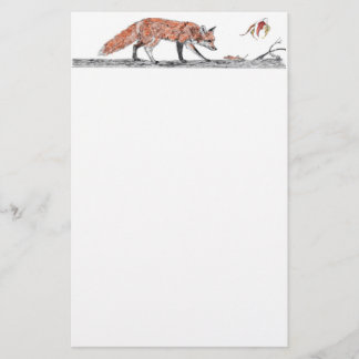 Papeterie crayon de renard