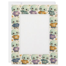 Papeterie Créatures Zombie Kawaii 