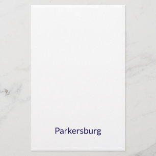 Papeterie Créez votre papier à lettres, taille: 5,5" x 8,5"