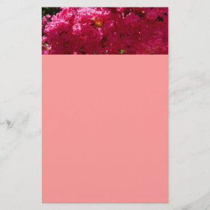 Papeterie Crepe Myrtle Tree Magenta Floral