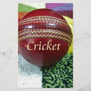 Papeterie Cricket : Red Hard Ball Art Print