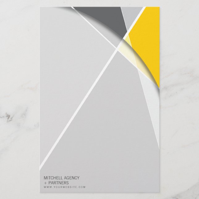 Papeterie Criss Cross Geometry Motif de style  (Devant)