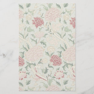 Papeterie Cru floral de Pre-Raphaelite de William Morris