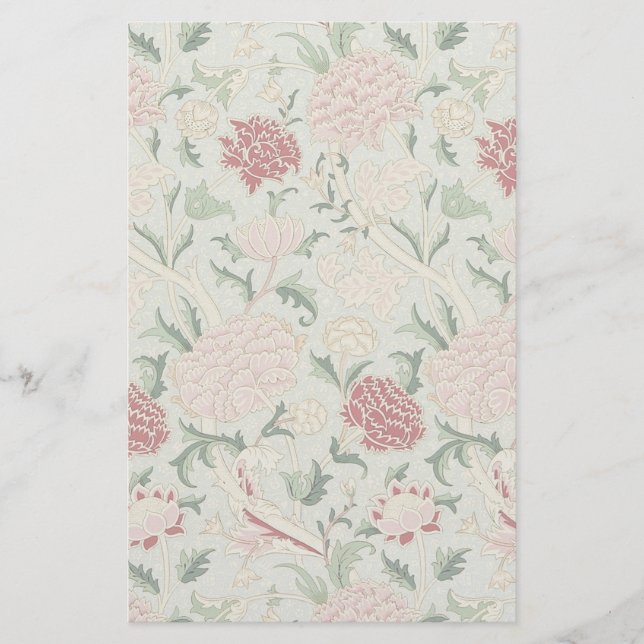 Papeterie Cru floral de Pre-Raphaelite de William Morris (Devant)