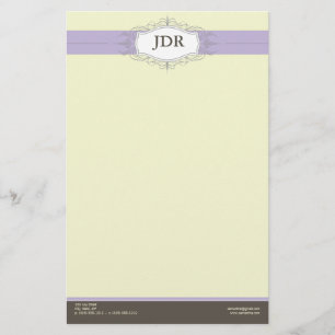 Papeterie Customisée Chic Deco Lilac