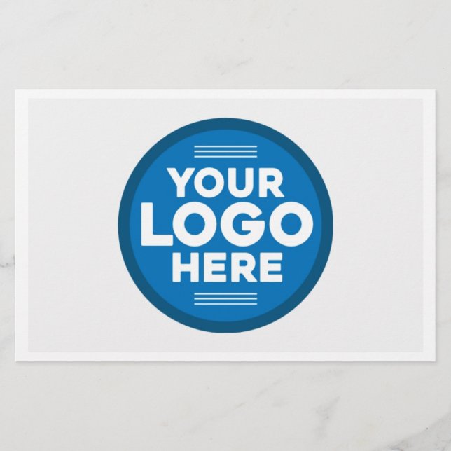 Papeterie Customisez votre texte ou votre logo ici (Devant)