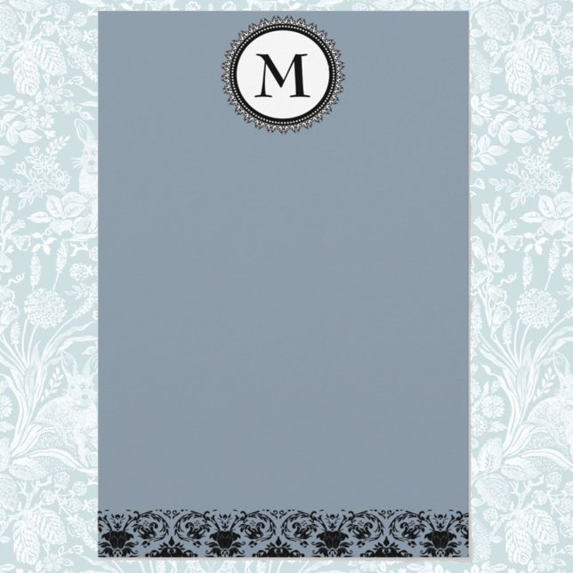 Papeterie Customizable Monogram stationary (Créateur téléchargé)