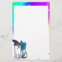 Cute Ghost Kurt Spoopyton Stationnaire