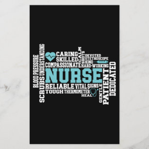 Papeterie Cute Nurse RN LVN École de soins infirmiers Médica