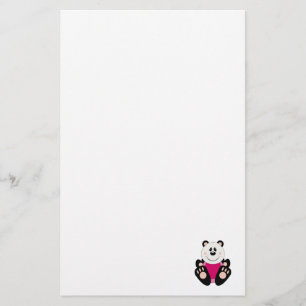 Papeterie Cutelyn Baby Girl Panda Bear