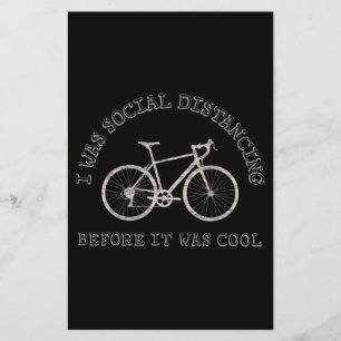 Papeterie Cyclisme Lover Vélo équitation Vélo Distance socia