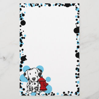 Papeterie dalmatienne de Kawaii (sans doublure)