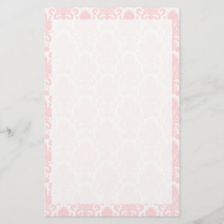 Papeterie Damassé Girly rose-clair