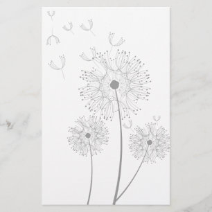 Papeterie Dandelion pure florale moderne