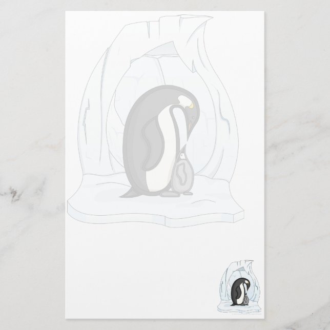 Papeterie Davin et Annie les Penguins (Devant)
