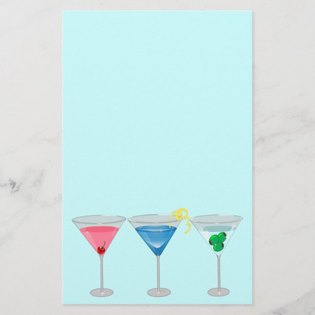 Papeterie de 3 martini (Devant)